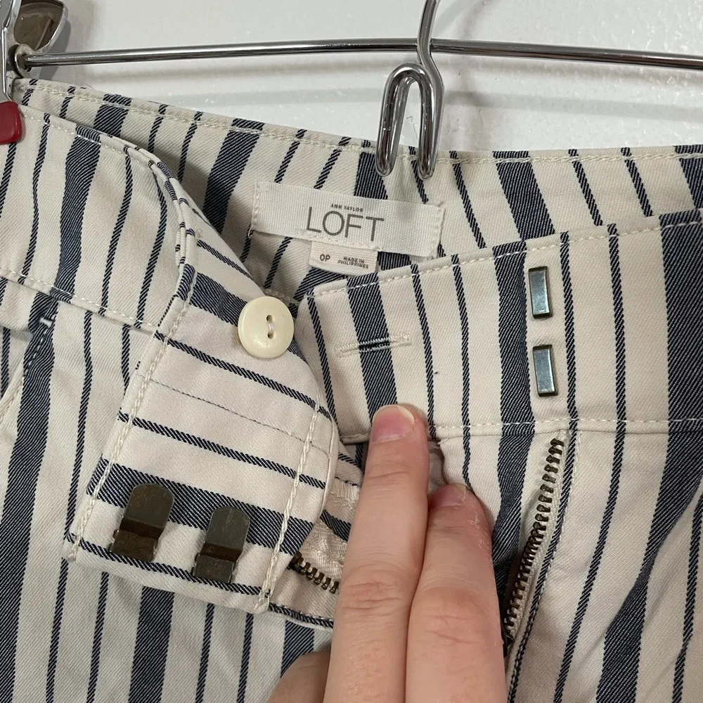 Loft striped pants